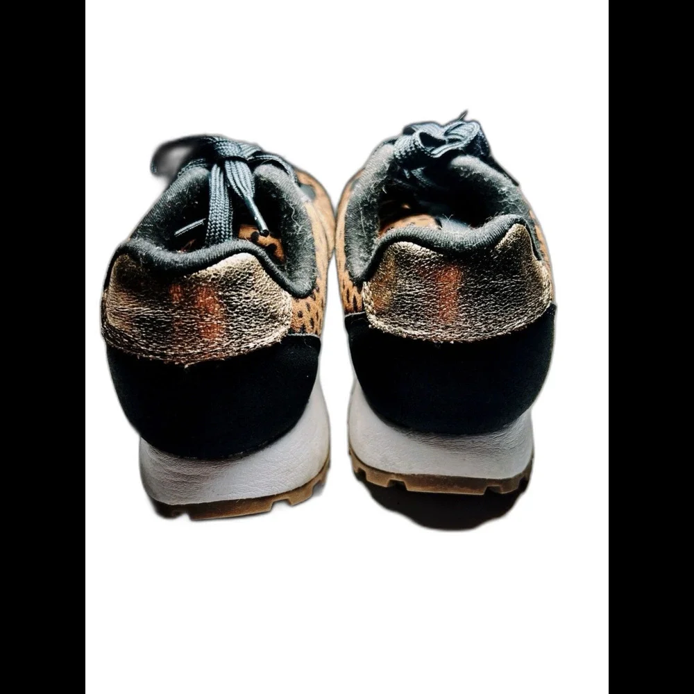 Cat & Jack Sneakers Girls' Size 4 Ellison Leopard Print Maximalist Footwear